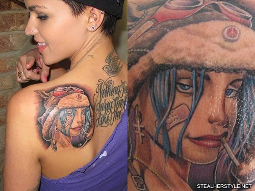 44 Celebrity Tattoos by Bang Bang | Steal Her Style