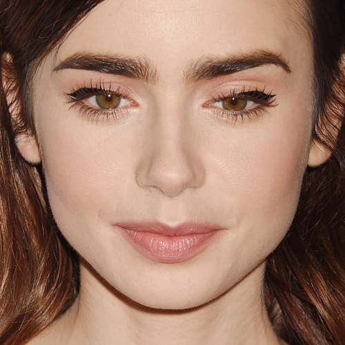 Lily Collins Makeup Black Eyeshadow Brown Eyeshadow Red Lipstick Lily Collins Makeup Black Eyeshadow Brown Eyeshadow Red Lipstick