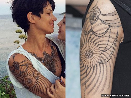 Celebrity Shield Tattoos | Steal Her Style