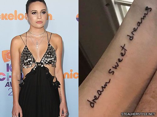 Bea Millers 18 Tattoos  Meanings  Steal Her Style  Page 2