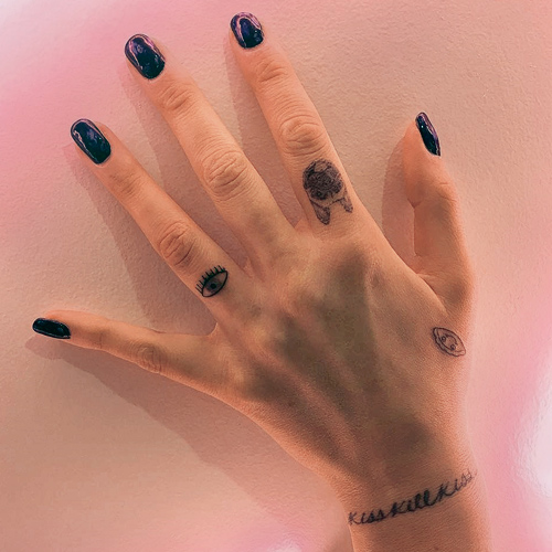 Chiara Ferragni Ravioli Back of Hand Tattoo | Steal Her Style