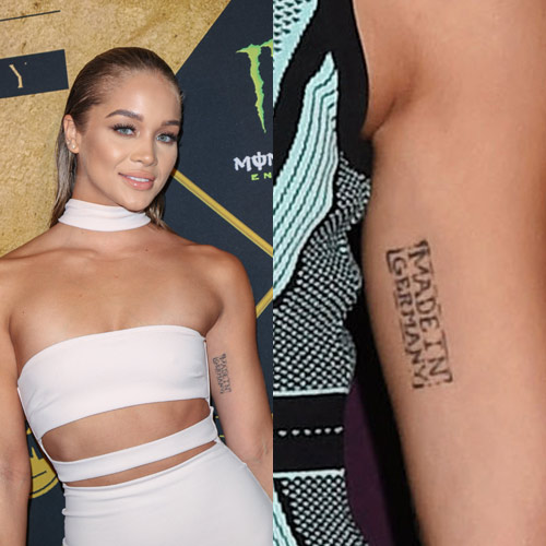 Jasmine Sanders Tattoos