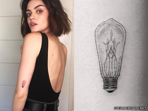 Celebrity Light Bulb Tattoos | Steal Her Style