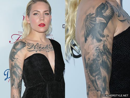 Celebrity Half Sleeve Tattoos