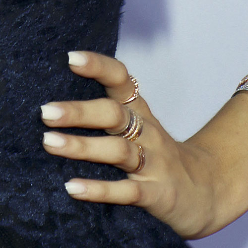 Madison Beer White Nails Stea