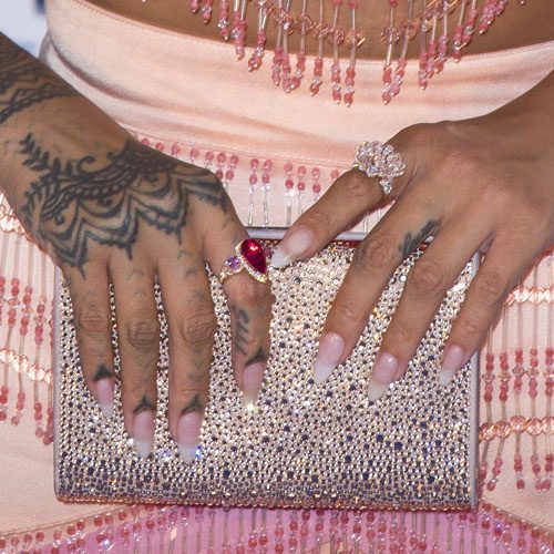 Rihannas Nail Polish Nail Art Steal Her Style