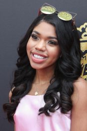 Teala Dunn Wavy Barrel Curls Hairstyle | Steal Her Style