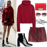 Victoria Justice: Black Disco Pants, Glitter Jacket | Steal Her Style