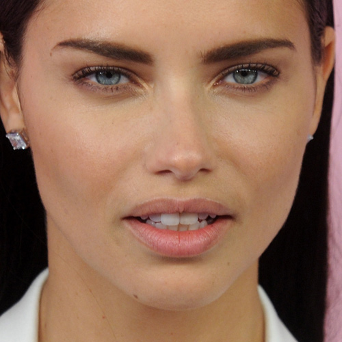 Adriana Lima's Makeup Photos & Products | Steal Her Style