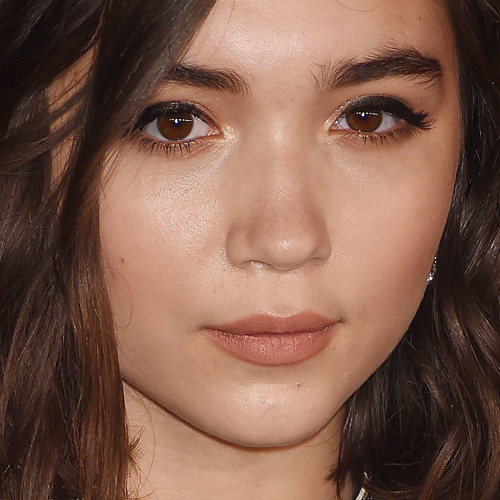 Rowan Blanchard Makeup: Beige Eyeshadow, Black Eyeshadow & Hot Pink ...