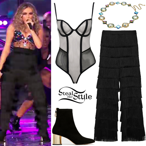 Perrie Edwards X Factor Outfits
