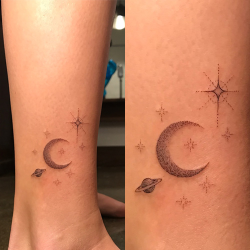30 Best Astronomy Tattoos For Men and Women  EntertainmentMesh