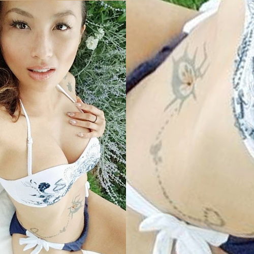 Jeannie Mai Tattoos.