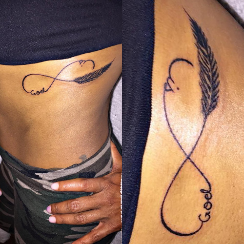 25 Beautiful Feather Tattoo Designs For 2024 | Fabbon