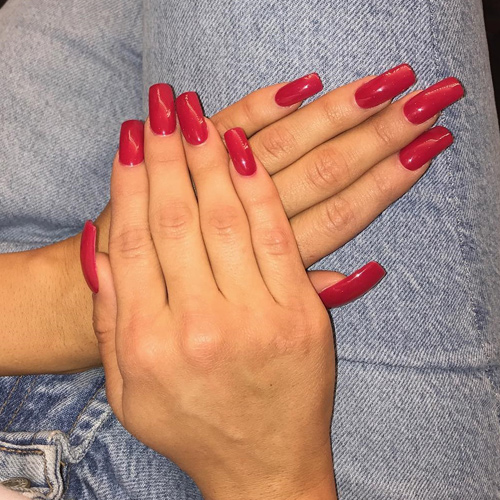 Bebe Rexha Black Jewels Nails | Steal Her Style