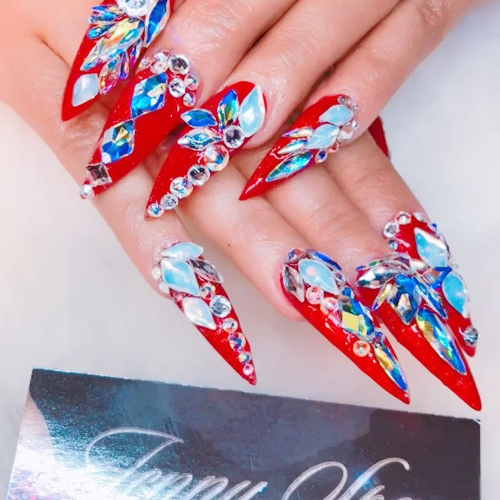 Meet the 'Queen of Bling' behind Cardi B's elaborate manicure - ABC News