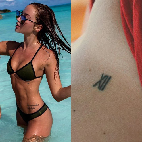 Erika Costell Tattoos 