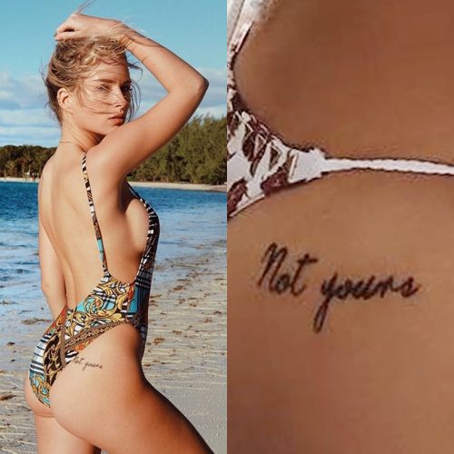22 Celebrity Butt Tattoos  Steal Her Style