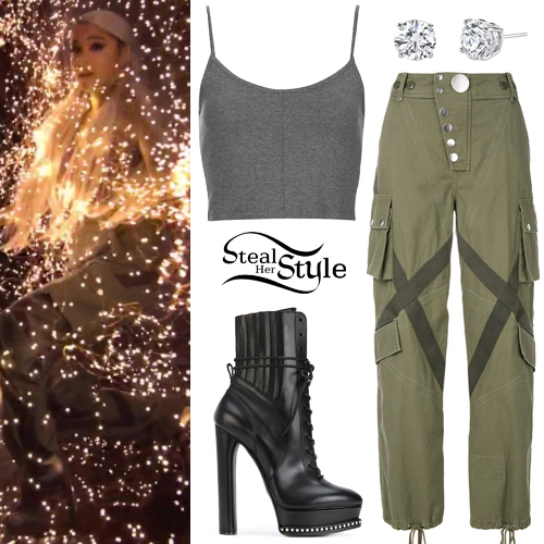 Ariana Grande No Tears Left To Cry Video Outfits Steal