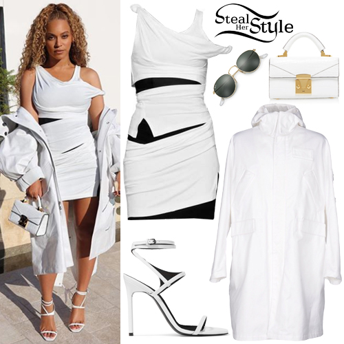 Beyonce All White Outfits
