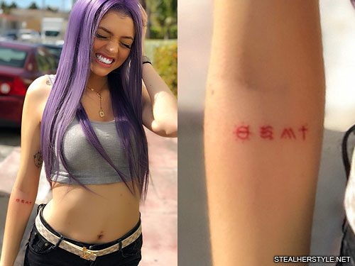 Woahhvicky's 8 Tattoos & Meanings | Steal Her Style