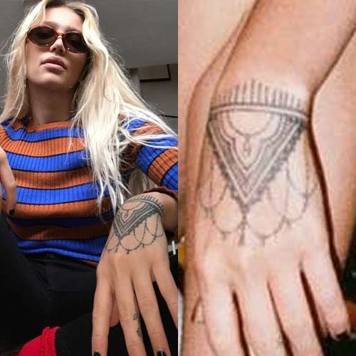 13 Celebrity Henna Design Tattoos | Steal Her Style