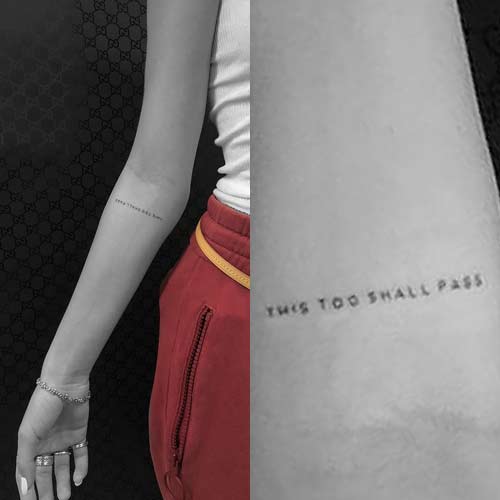 Delilah Belle Hamlin Writing Elbow Tattoo Steal Her Style