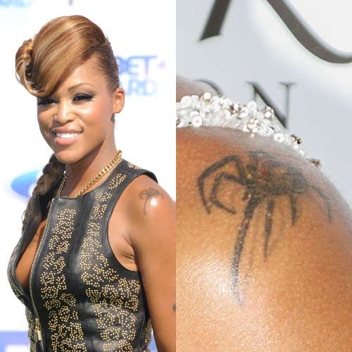 6 Celebrity Spider Tattoos | Steal Her Style