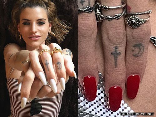 Billy blond tattooed singer with big boobs Juliet Simms Tattoos Meanings Steal Her Style