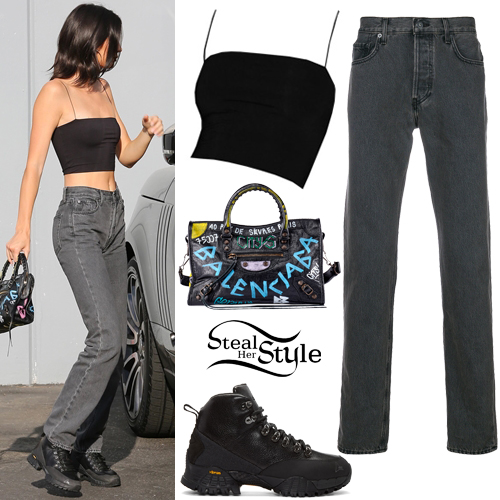kendall jenner combat boots