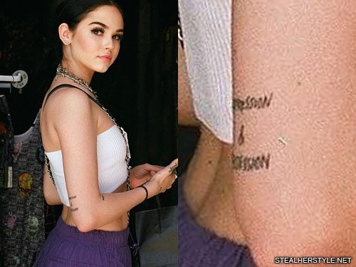 Maggie Lindemann CCH Wrist Tattoo  Steal Her Style