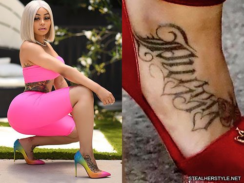 Blac Chyna's 19 Tattoos & Meanings