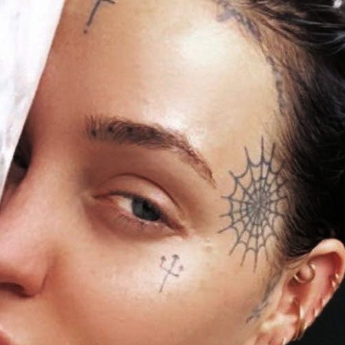 180 Trending Face Tattoo Design Ideas for Men and Women