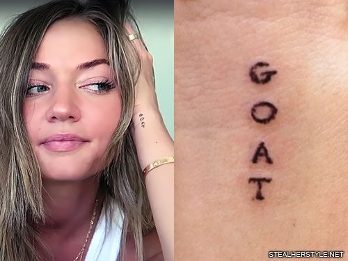 Erika Costell's 8 Tattoos & Meanings