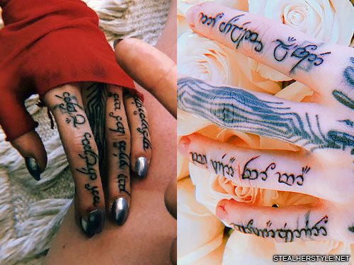 Tattoo finger bedeutung ring Tattoo Meanings