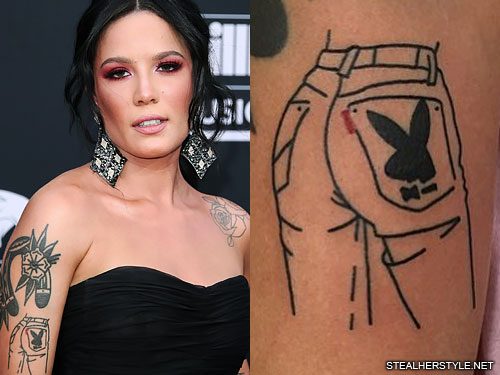 See the Meaningful Tattoo Halsey Gave Partner Alev Aydin