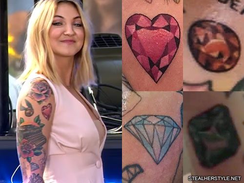 43 Celebrity Diamond Tattoos | Steal Her Style