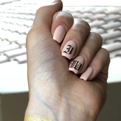 113 Celebrity Nail Art Photos with Writing | Steal Her Style