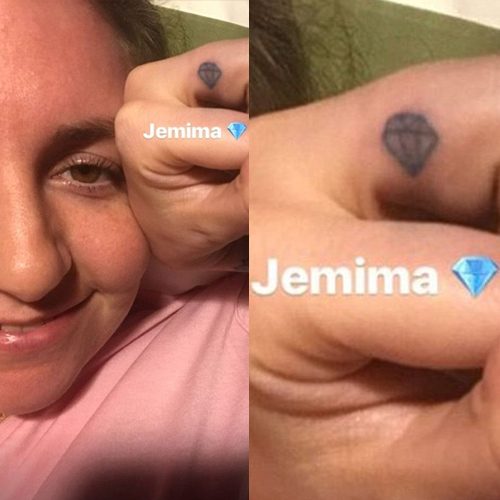 8pcs Ink Lasting Tattoo Sticker Women Arm Finger Diamond Rose Star Small  Pattern  eBay