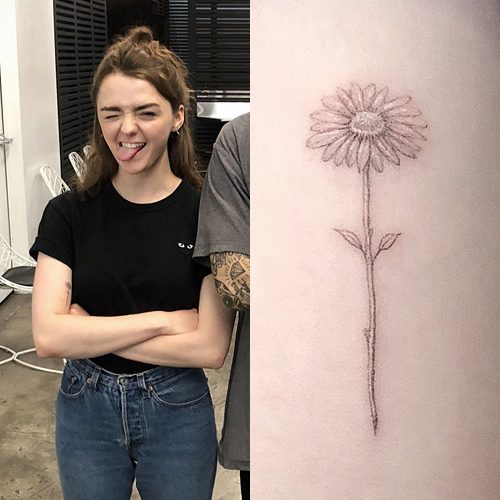 Maisie Williams 4 Tattoos & Meanings | Steal Her Style
