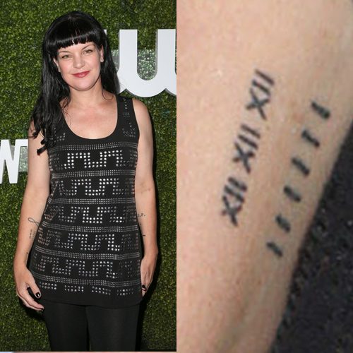 82 Celebrity Roman Numeral Tattoos | Steal Her Style
