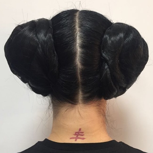 Cristina Scabbia Logo Neck Tattoo Steal Her Style