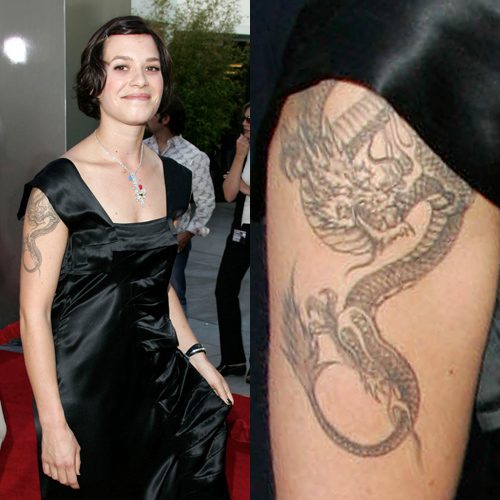 16 Celebrity Dragon Tattoos Steal Her Style