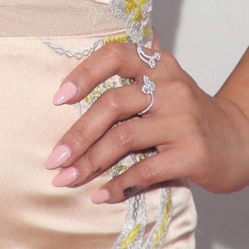 224 Celebrity Light Pink Nail Polish Photos | Steal Her Style
