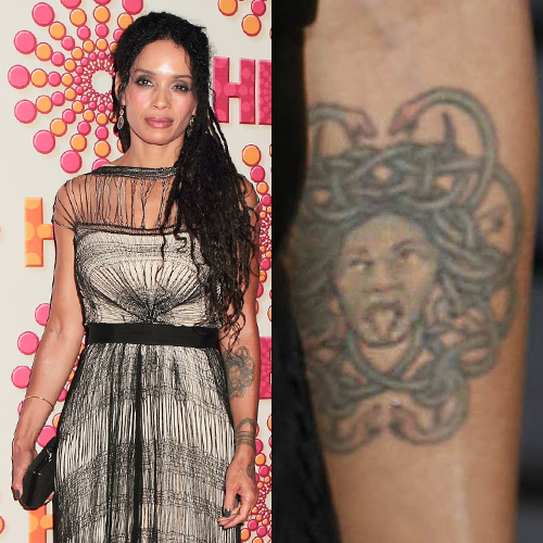 Lisa Bonet Medusa Forearm Tattoo | Steal Her Style