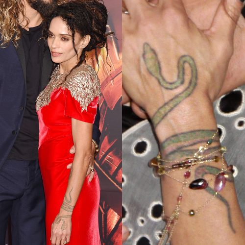 24 Celebrity Snake Tattoos Steal Her Style