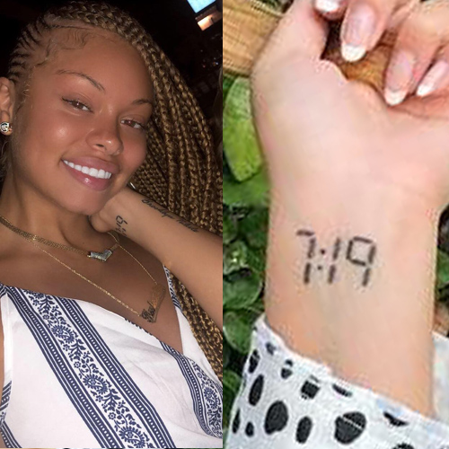 Miss Mulatto Date, Number Wrist Tattoo | Steal Her Style