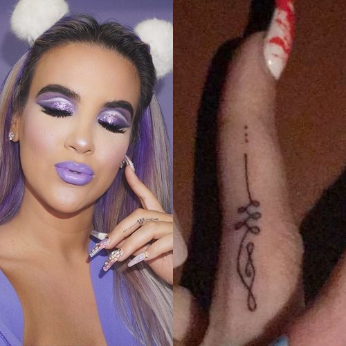 416 Celebrity Finger Tattoos Steal Her Style