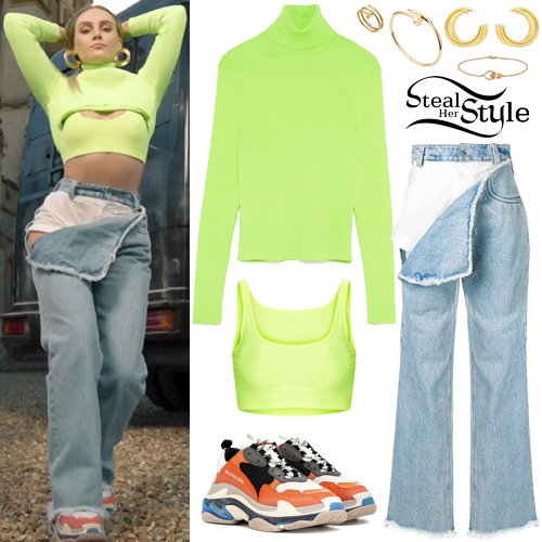 Perrie Edwards: Woman Like Me Video Outfits