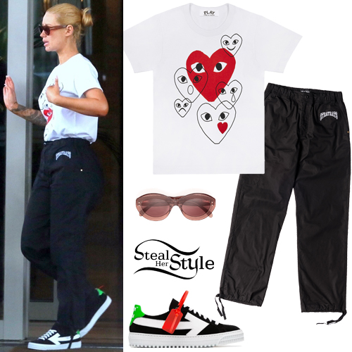 outfits with comme des garcons converse